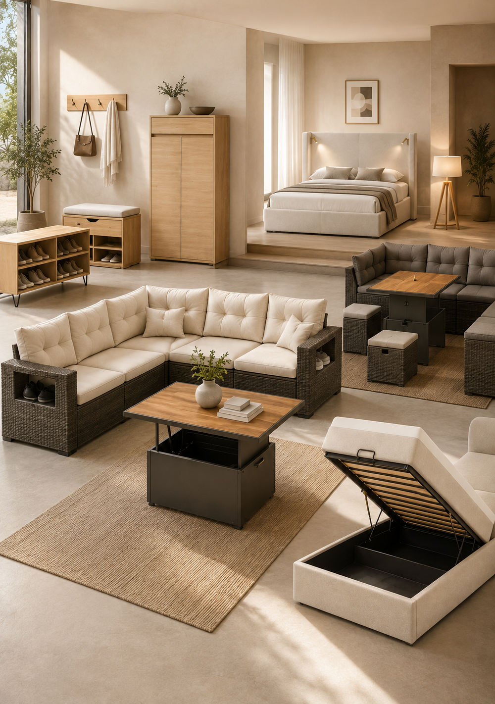 Collection de meubles